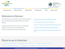Tablet Screenshot of findvietnam.com
